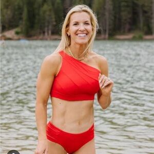 KIAVA Asymmetrical Swim top